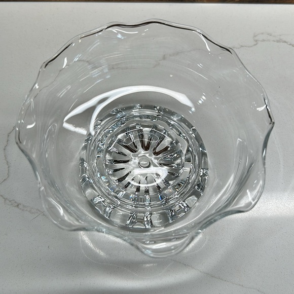🌻4/$20 Vintage Studio Nova Citadel Footed Glass Dessert Bowl With Ruffled Edge - Picture 2 of 9